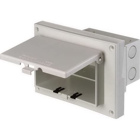 arlington plastic electrical boxes|Arlington outside outlet box.